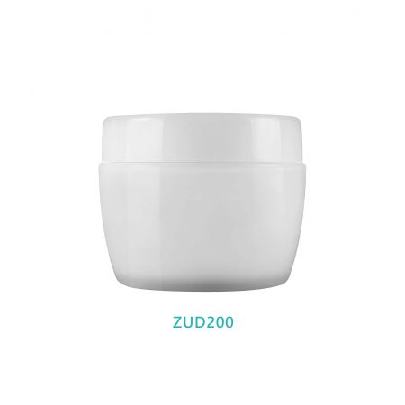 Pot rond à courbe bi-injection de 200 ml