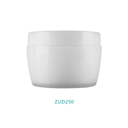 Pot rond à courbe bi-injection de 250 ml - Pot rond à courbe bi-injection de 250 ml