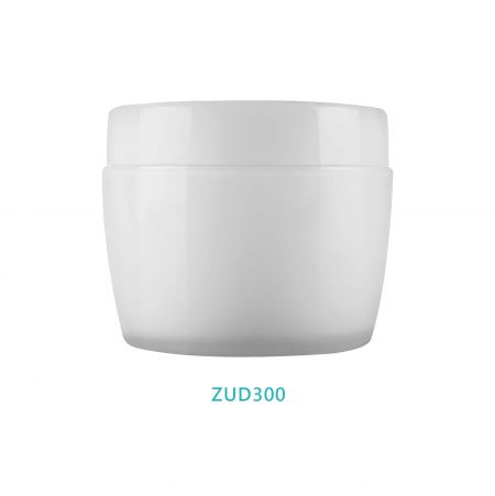 Pot courbe rond bi-injection de 300 ml - Pot courbe rond bi-injection de 300 ml