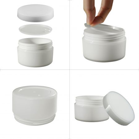 Pot en PP avec différentes finitions