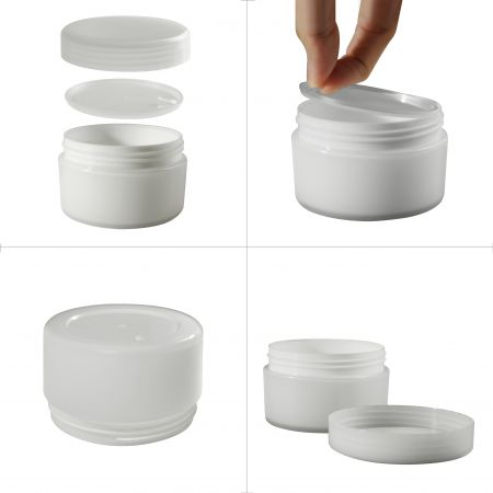 Pot PP avec différentes faces